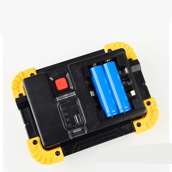 750 Lümen Powerbank Şarjlı Işıldak  Wt-330 - 4