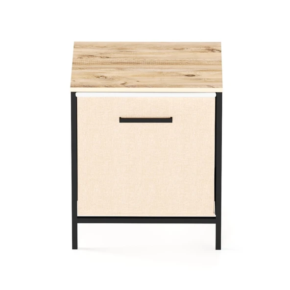 Çok Amaçlı Dolap 1 Çekmeceli Komodin Sehpa Çam 1595 - 6