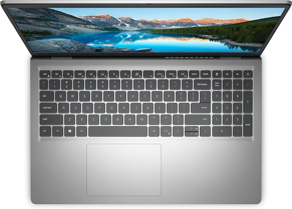 Dell Inspiron 15.6" FHD Notebook 3520/Core i5-1235U/16GB/512GB SSD/Intel Iris Xe/WLAN + BT/Kb/3 Cell/Ubuntu, Dizüstü Bilgisayar, Laptop - 3
