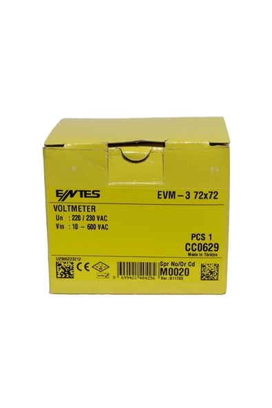 EVM3-72 VOLTMETRE (ENTES) - 4
