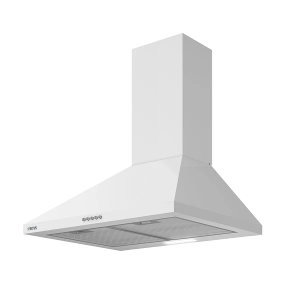 Altus ALA 522 W Duvar Tipi Piramit Beyaz Davlumbaz - 2