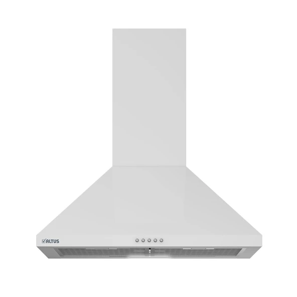 Altus ALA 522 W Duvar Tipi Piramit Beyaz Davlumbaz