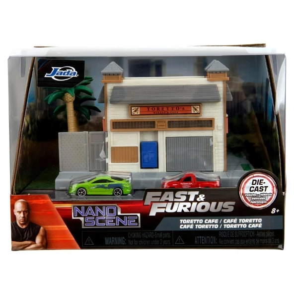 Jada Fast & Furious Nano Toretto's Cafe Nano Scene - 9