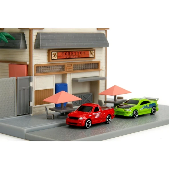 Jada Fast & Furious Nano Toretto's Cafe Nano Scene - 7