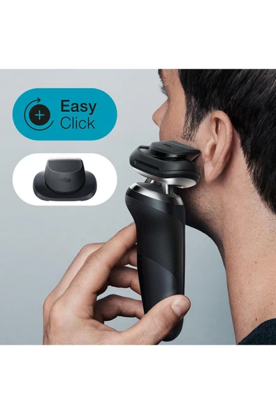 Braun Yeni Seri 7 7200cc SmartCare AutoSense 360° Flex Islak Kuru Tıraş Makinesi - 3