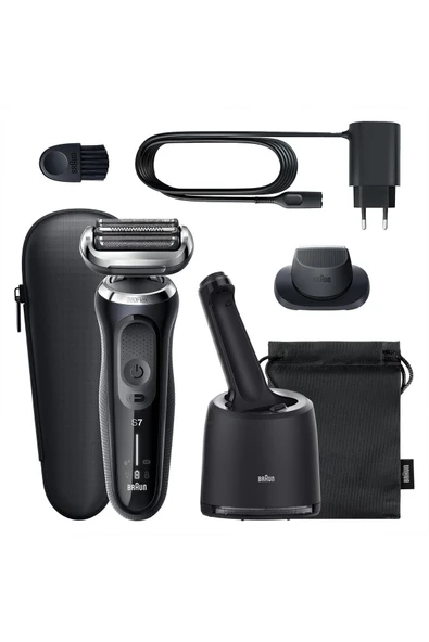 Braun Yeni Seri 7 7200cc SmartCare AutoSense 360° Flex Islak Kuru Tıraş Makinesi - 5