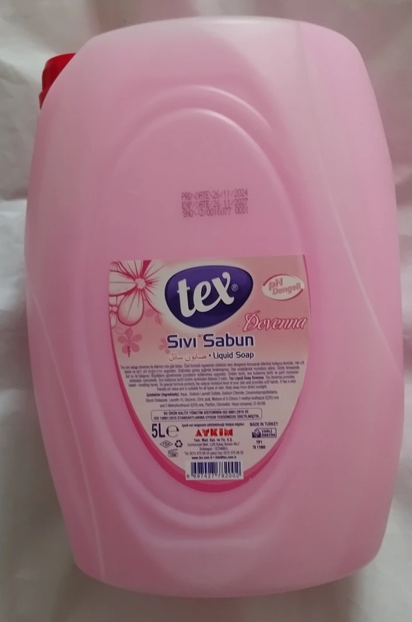 Sıvı Sabun Pembe Dovenna 5 LT - 2
