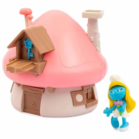 Şirinler Evi Oyun Seti Şirine ve Evi - Resim 3