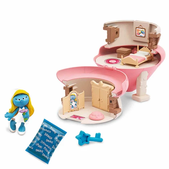 Şirinler Evi Oyun Seti Şirine ve Evi - Resim 2