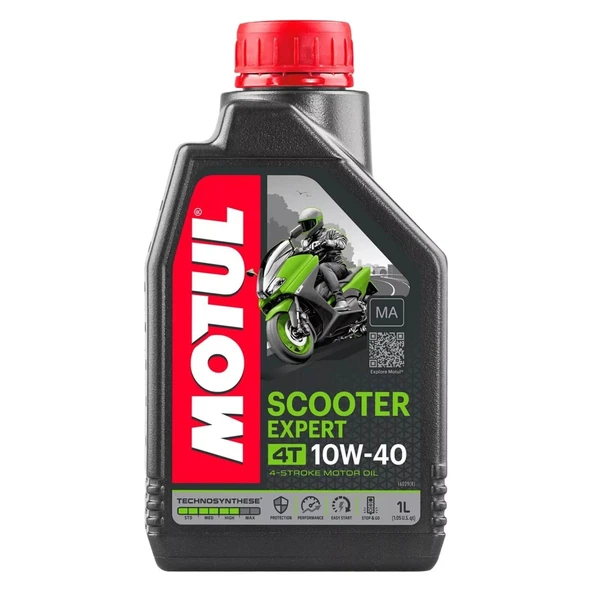 Motul Scooter Expert 10w-40 4T MA Motor Yağı 1 LT ürün görseli