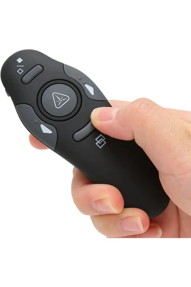 Artvision İthalatçı Garantili Kablosuz Lazer Sunum Kalemi , Sunum Kumandası , Laser Powerpoint 15 metre Çekim