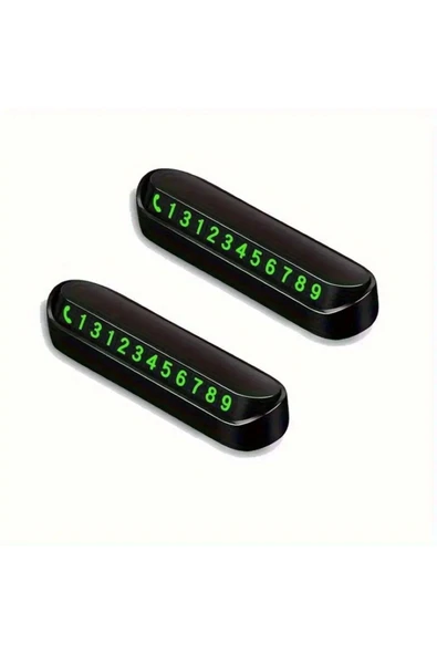 WOZLO Tüm Araçlara Uyumlu Araç Numaratör Araba Telefon Numaralık