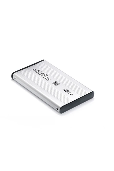 WOZLO 2.5 Usb Sata Hdd Ssd Harddisk Kutusu Aliminyum Gövde Harici Hdd Kutu - Siyah - 3