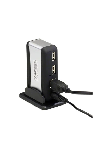 WOZLO 7 Port Usb Çoklayıcı Usb Hub Çoğaltıcı - Adaptörlü Pc Notebook-A11 - 7