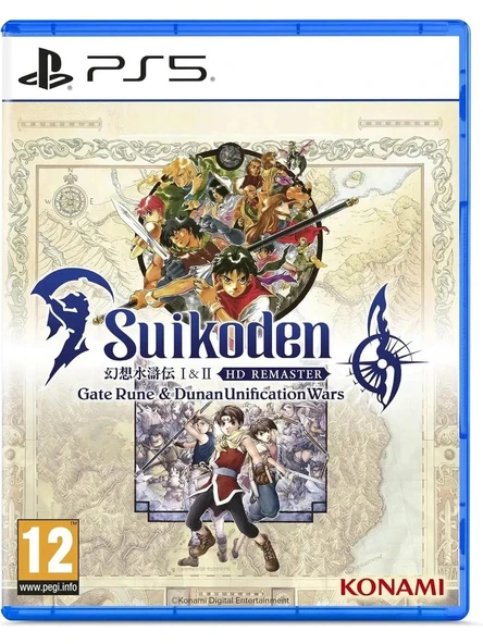 Suikoden I & II HD Remaster Gate Rune and Dunan Unification Wars PS5