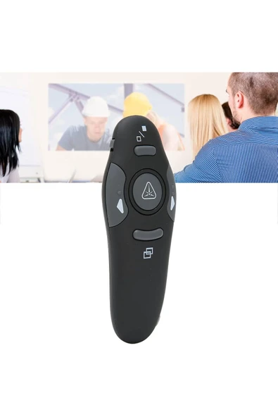 L'eDoren İthalatçı Garantili Kablosuz Lazer Sunum Kalemi , Sunum Kumandası , Laser Powerpoint 15 metre Çekim - 5