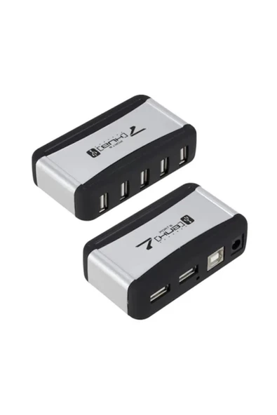BASTORE 7 Port Usb Çoklayıcı Usb Hub Çoğaltıcı - Adaptörlü Pc Notebook (533633207) - 2