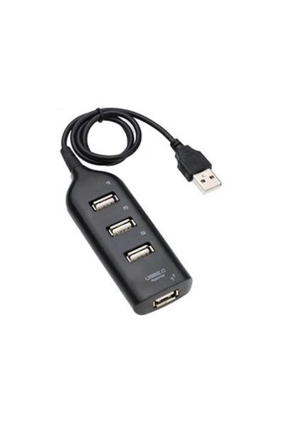 KLASİST Usb Çoğaltıcı Çoklayıcı Hub Usb 2.0 Çoklama Pc Laptop 4 Port - 5