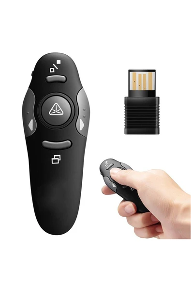 Ars Sunum Kumandası Slayt Sunumu Için Lazer Pointer Presenter - 6