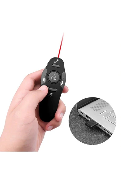 Ars Sunum Kumandası Slayt Sunumu Için Lazer Pointer Presenter - 7