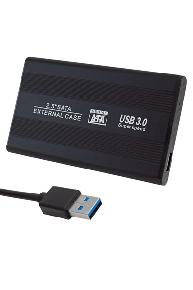 2.5 USB 3.0 SATA HDD KUTUSU + 20 CM KABLO + TORNAVİDA HEDİYELİ (4324)-A16