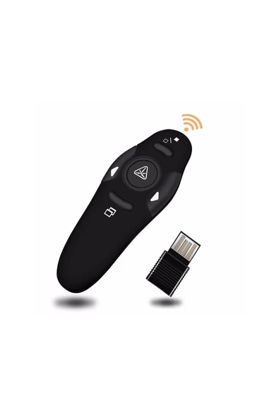 Wozlo Sunum Kumandası Presenter Projeksiyon Sunum Kumandası Kablosuz Lazer Sunum Kalemi Sunum Kumandası-A13 - 2