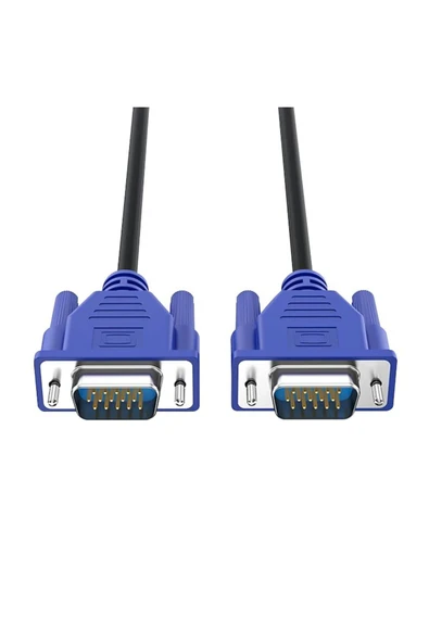 Wozlo 15 PİN ERKEK/ERKEK 1.5 METRE FİLTRELİ VGA KABLO (5042) - 3