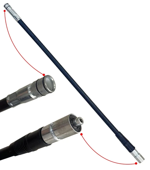 Oleomac Bp 453 Ergo Bilyalı Spiral Siyah Şaft Hortumu ürün görseli 1