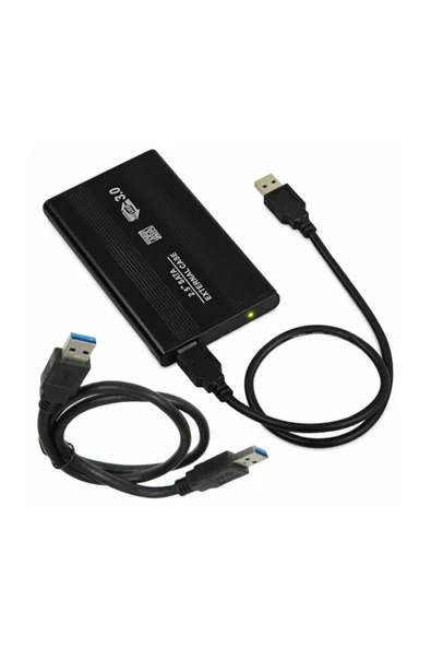 Realindirim 2.5 Usb 3.0 Harici Harddisk Hdd Kutusu Sata Disk Ssd Veri Aktarma 5 Gbps Aluminyum Gövde-A16 - 2