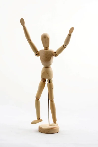 Eskiz Manken Ahşap 30 Cm ürün görseli 1