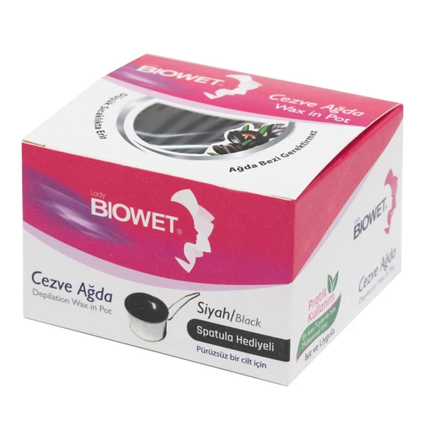 Bıowet Sir Ağda Cezve Siyah 110 Ml