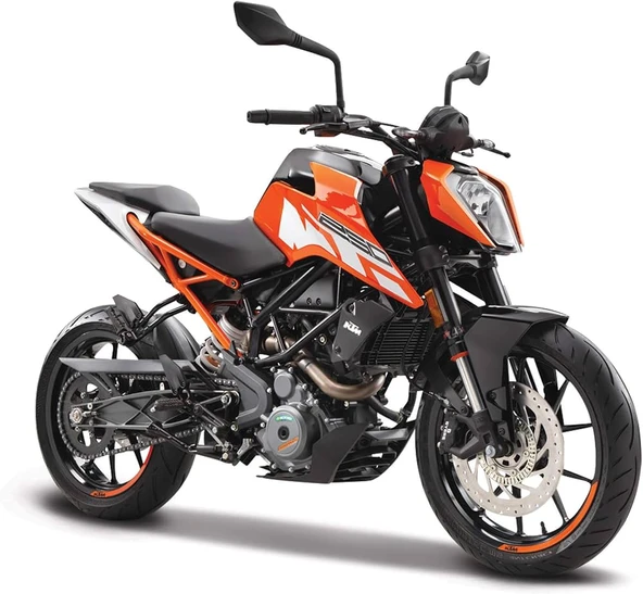 Motorsiklet 1:18 Motor KTM 250 Duke Turuncu