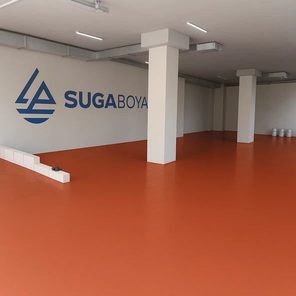 SUGA  1K POLİÜRETAN ZEMİN BOYASI 20 KG - Resim 4