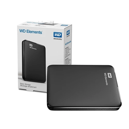 WD 2.5 ELEMENTS 4TB USB 3.0 HARICI HARDDISK SİYAH WDBU6Y0040BBK-WESN