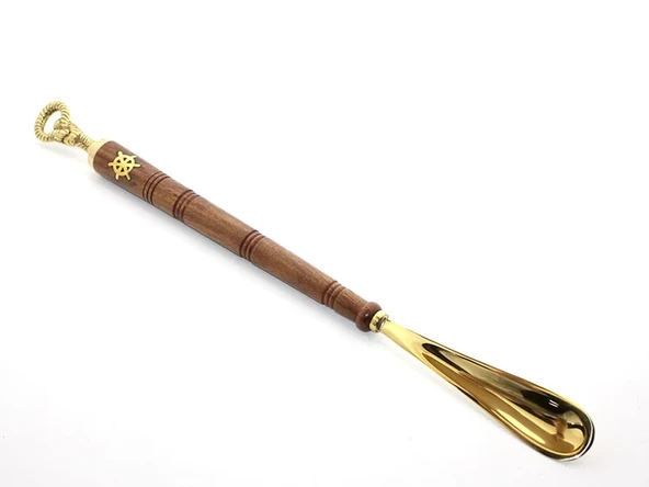 Pirinç Çapalı Ve Dümenli Kerata 6386 - Resim 2