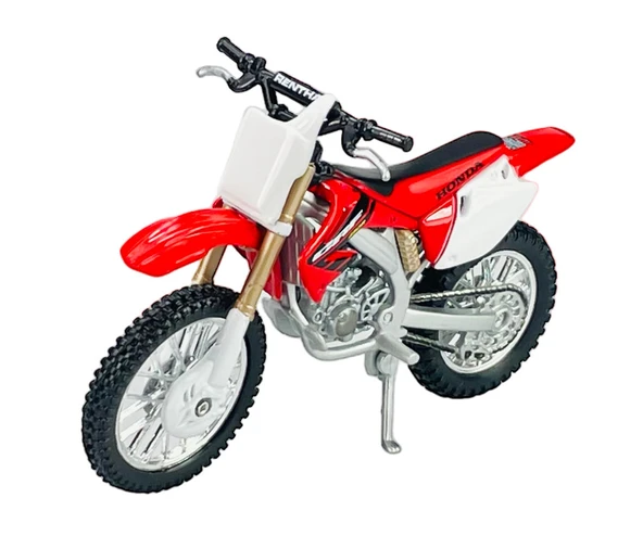 Motorsiklet 1:18 Motor Honda CRF450R Kırmızı - 3