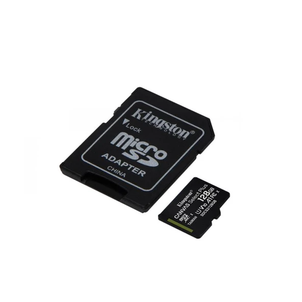 128 GB KINGSTON CANVAS SELECT PLUS MICRO SD CARD CL10 SDCS2/128GB - 2