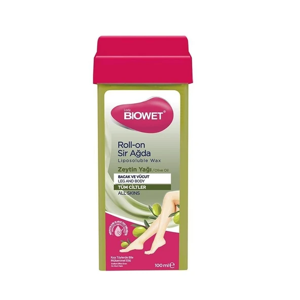 Bıowet Roll-On Sir Ağda Zeytinyağlı 100 Ml