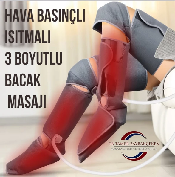 Hava Sıkıştırmalı Ayak ve Tüm Bacak Masaj Aleti Shiatsu (LENF DRENAJ) - 2