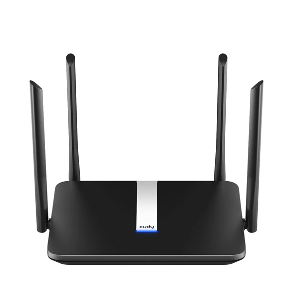 CUDY X6 AX1800 2.4GHz/5GHz 1800Mbps AP/RE/WISP 5Gigabit Port MU-MIMO Kablosuz Wi-Fi 6 Router