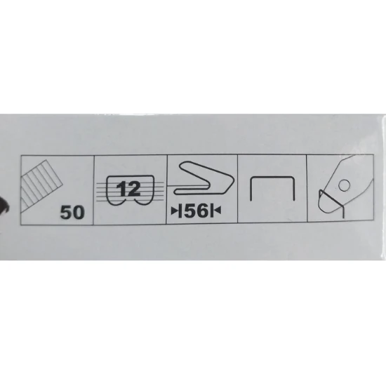 10 xl  zımba makinası seti 3 lü set 12 sayfalık - 2