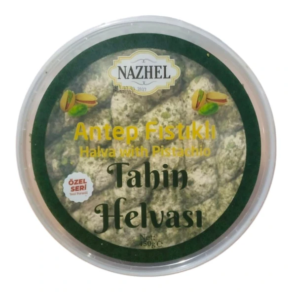 NAZHEL Antep Fıstıklı Tahin Helvası 450 gr. - 4