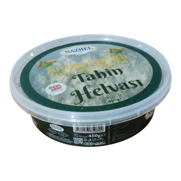 NAZHEL Antep Fıstıklı Tahin Helvası 450 gr. - 2