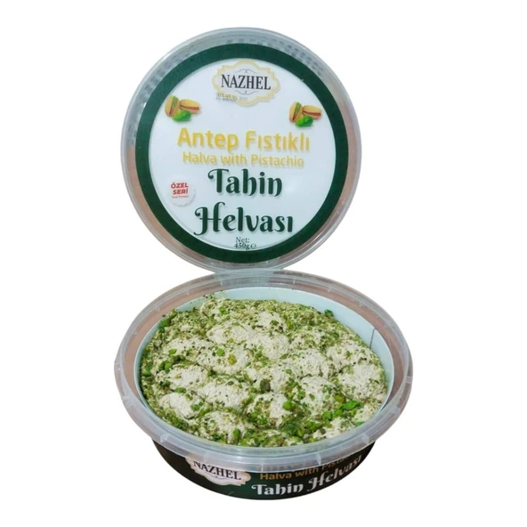 NAZHEL Antep Fıstıklı Tahin Helvası 450 gr. - 3