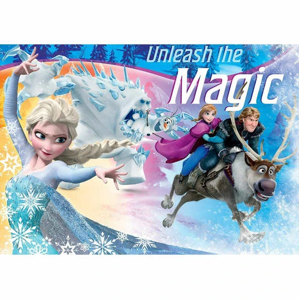 FRZ709 Frozen 50 Parça Çocuk Puzzle -KS Puzzle - 2