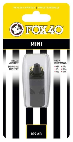 Fox 40 Mini Official Siyah Düdük 9800-0008 - 3