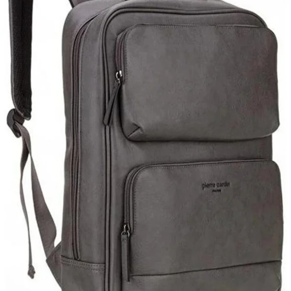Pierre Cardin 01PC00106-GR Laptop Sırt Çanta Grı - 2