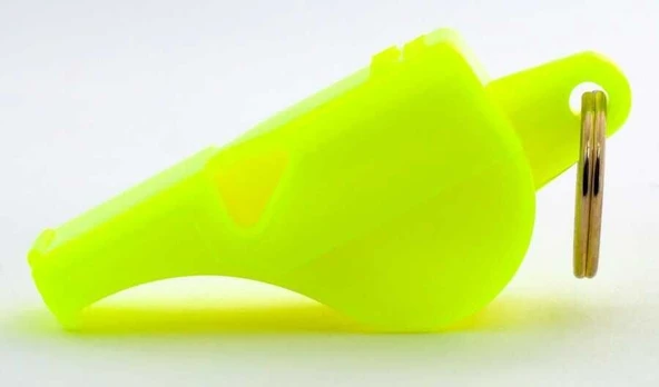 Fox 40 Mini Safety Neon Sari İpli Düdük 9803-1308 - 2