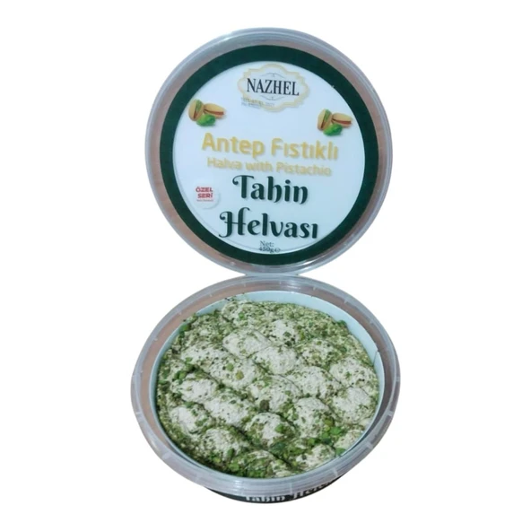 NAZHEL Antep Fıstıklı Tahin Helvası 450 gr. - 5