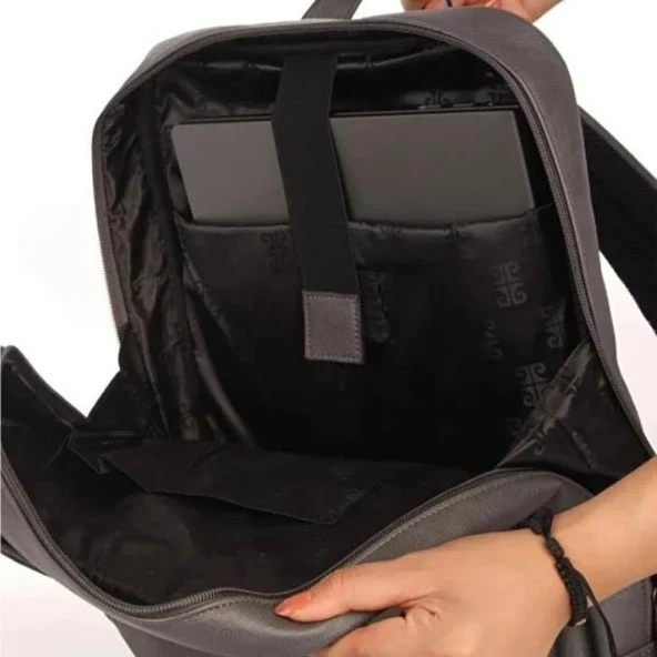 Pierre Cardin 01PC00106-GR Laptop Sırt Çanta Grı - 5